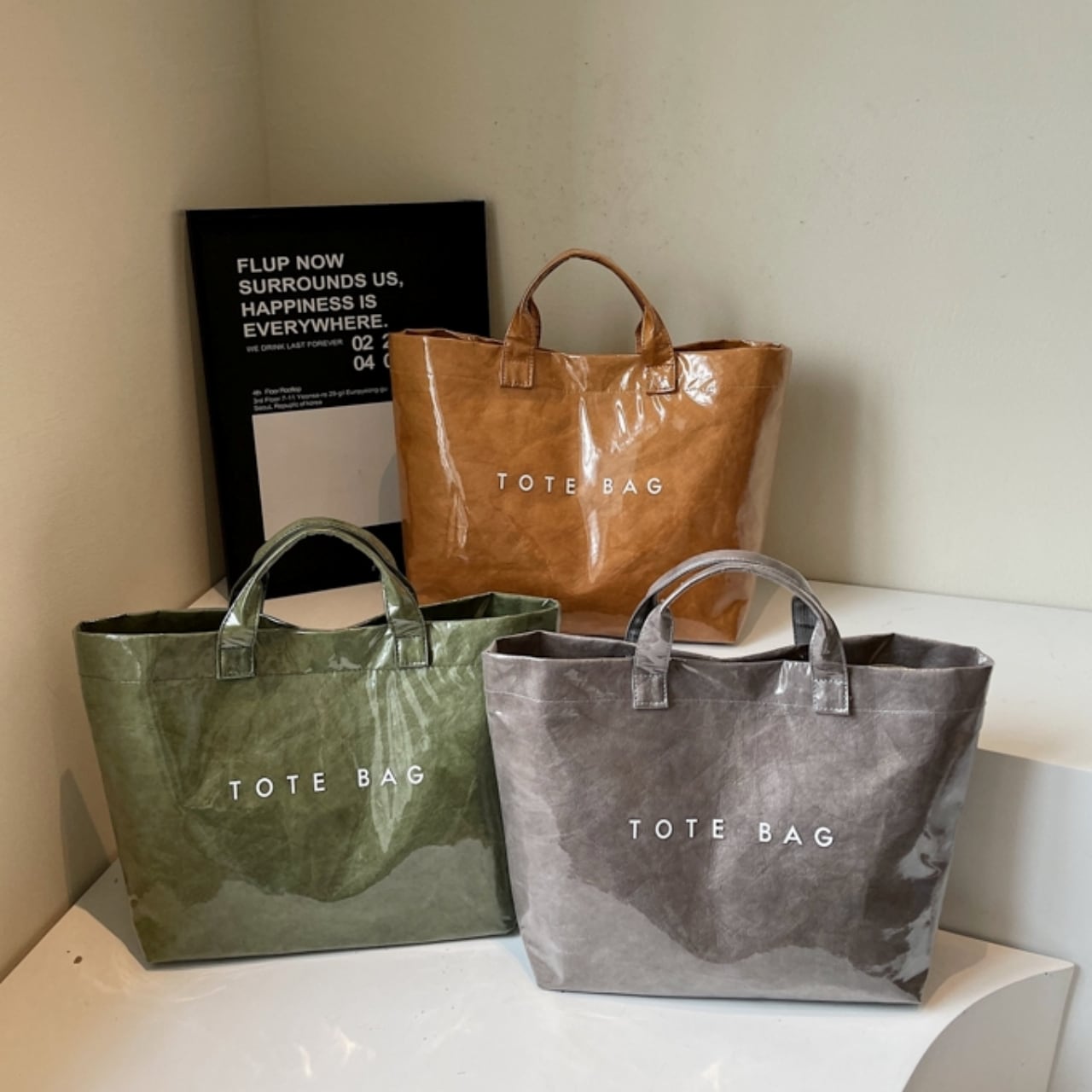 Glossy Shopper Bag 00995