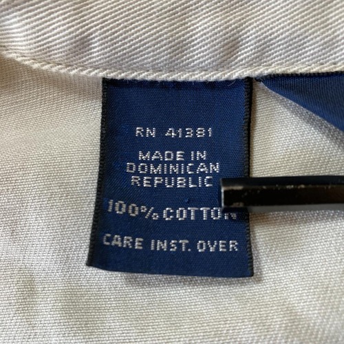 90-00s Polo by Ralph Lauren ホワイトホワイト スイングトップ 無地 ドミニカ共和国製 XXL jacket 詳細写真12