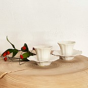 色原昌希 - 六稜花茶托