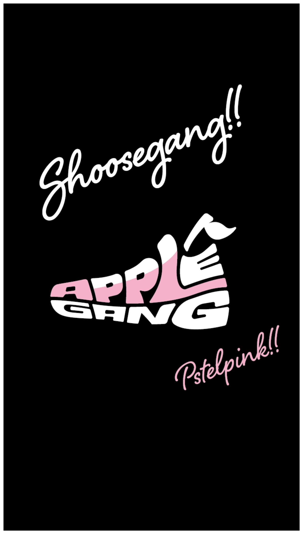 シューズギャングノースリーブ　パステルピンク