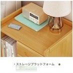 【木製 家具 多機能 収納 ラック】床置き 引き出し付き 洋服 コート ワンピース 帽子 パンツ バック コーナー収納 キャビネット シンプル モダン 北欧スタイル 寝室 リビング 一人暮らし