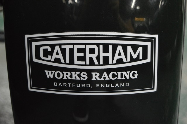 3ABV0033A デカール、CATERHAM WORKS RACING、ホワイト、Super Sprint