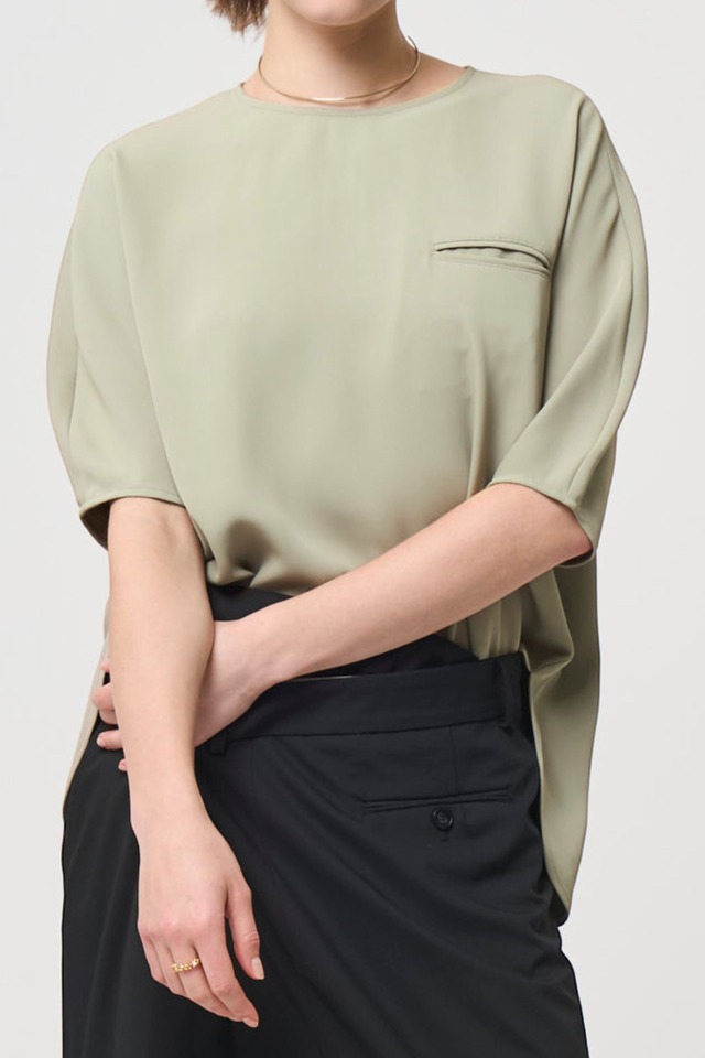 残りわずか Short Sleeves TOPS - SAGE