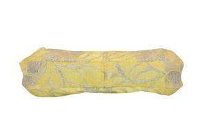 [JERI MARL] がま口 財布 レース (イエロー) 工房 手作り 日本製 エコパッケージ MX-0033-250