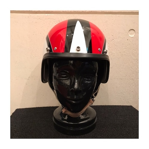 Rocket Helmet / Space Rocket   White×Red Flash (3rd type)