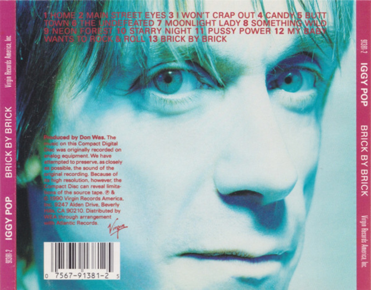 IGGY POP/BRICK BY BRICK | RECORD SHOP CONQUEST/レコードショップ 