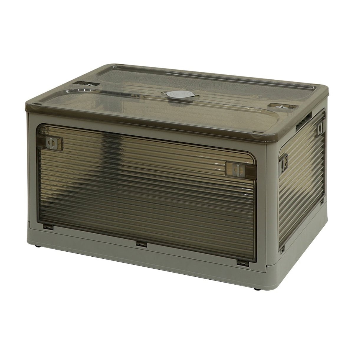 5面開きができる! 折りたたみ収納ボックス Mサイズ 40L コンテナボックス 収納