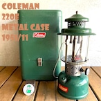 コールマン 220E 1951年11月製造 ツーマントル ランタン ガルウィングケース付 パテペン COLEMAN ビンテージ パイレックスグローブ 完全分解清掃 メンテナンス済 50年代 美品 点火良好