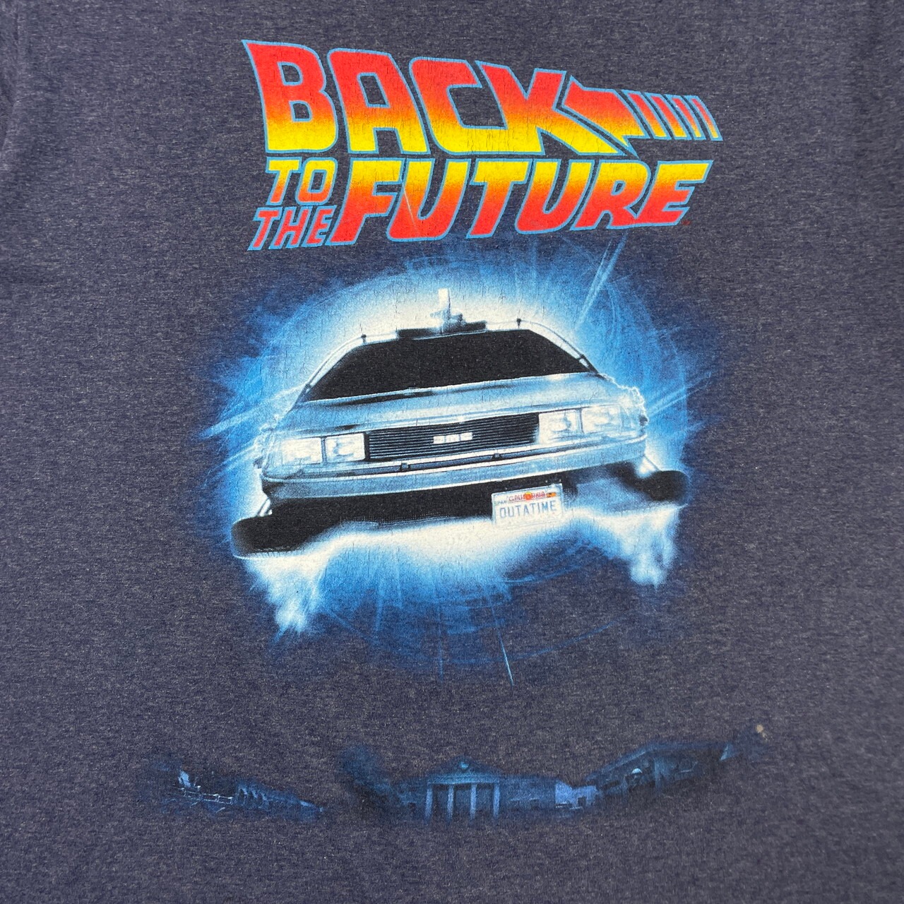 BACK TO THE FUTURE バックトゥザフューチャー ムービー プリントT 