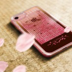 飾障子 桜編 iPhone グリッターケース