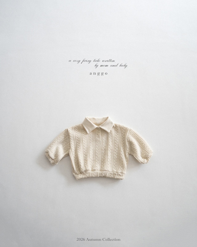 【取寄】anggo|granola mtm|グラノーラスウェット|XS-XL|kids|26 autumn