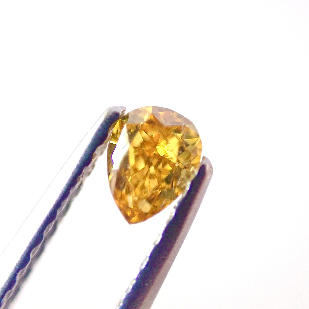 中央宝石研究所ソーティング付】天然 ダイヤ 0.240ct (Fancy Vivid  