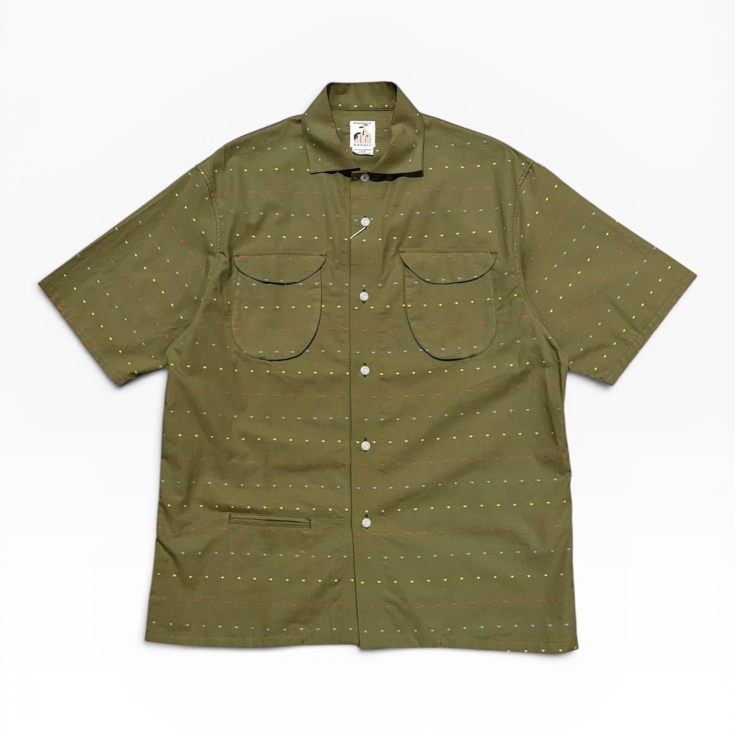 90's OLD Stussy Cotton Hawaiian S/S Shirt M / オールドステューシー