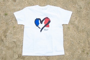 Heart logo T-shirt/white