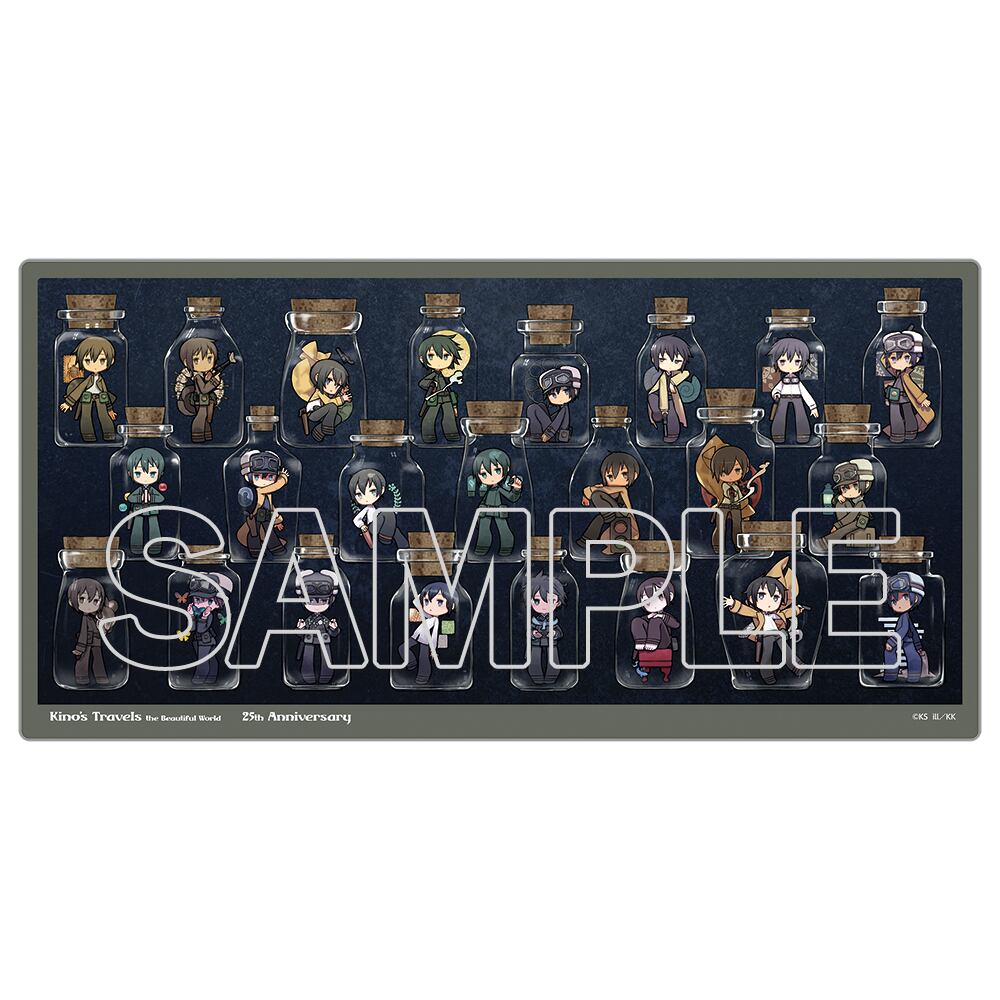 キノの旅 the Beautiful World 25周年記念 デスクマット B 歴代表紙