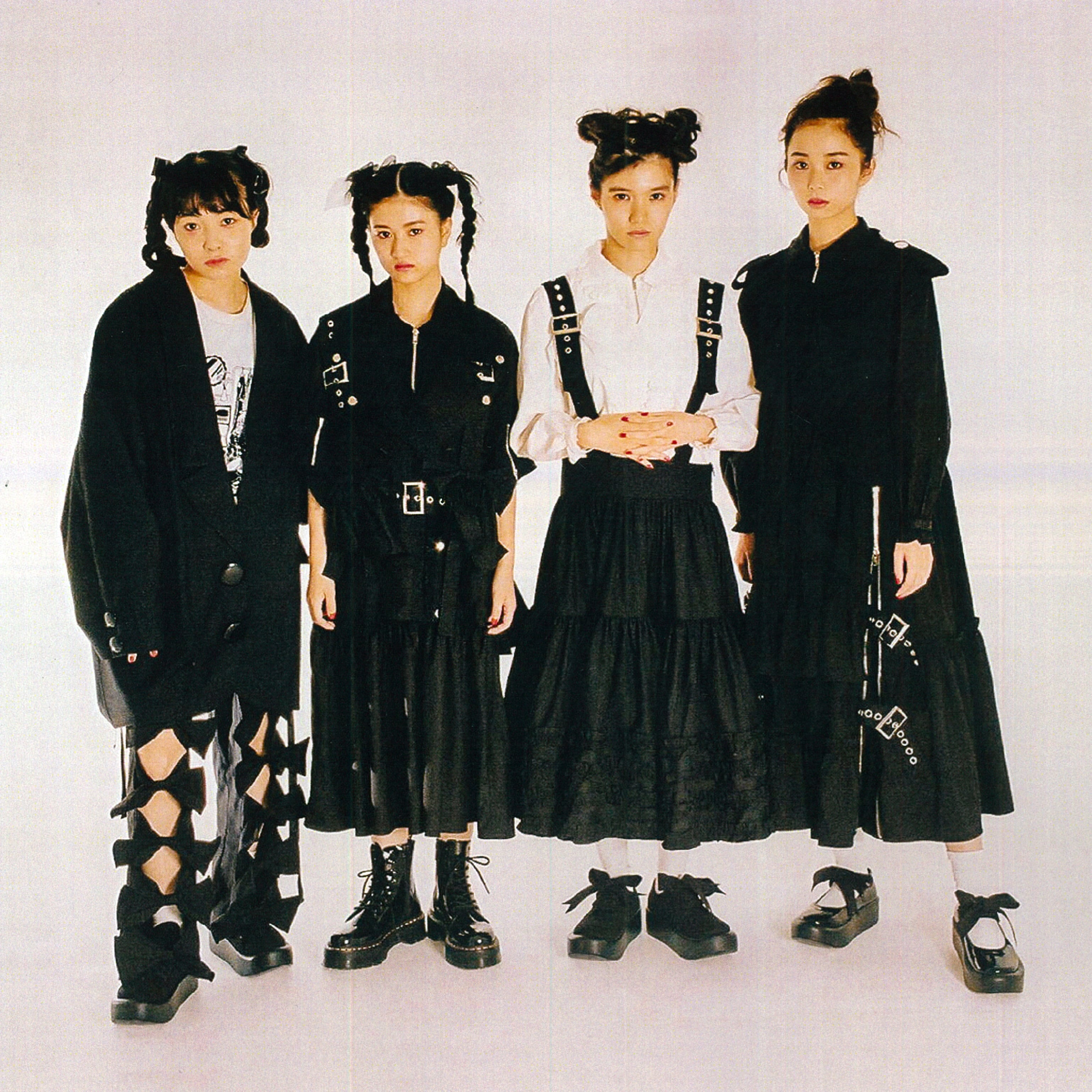 吊りリボンスカート BLACK 002 | HEIHEI