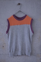 Cashmere knit vest