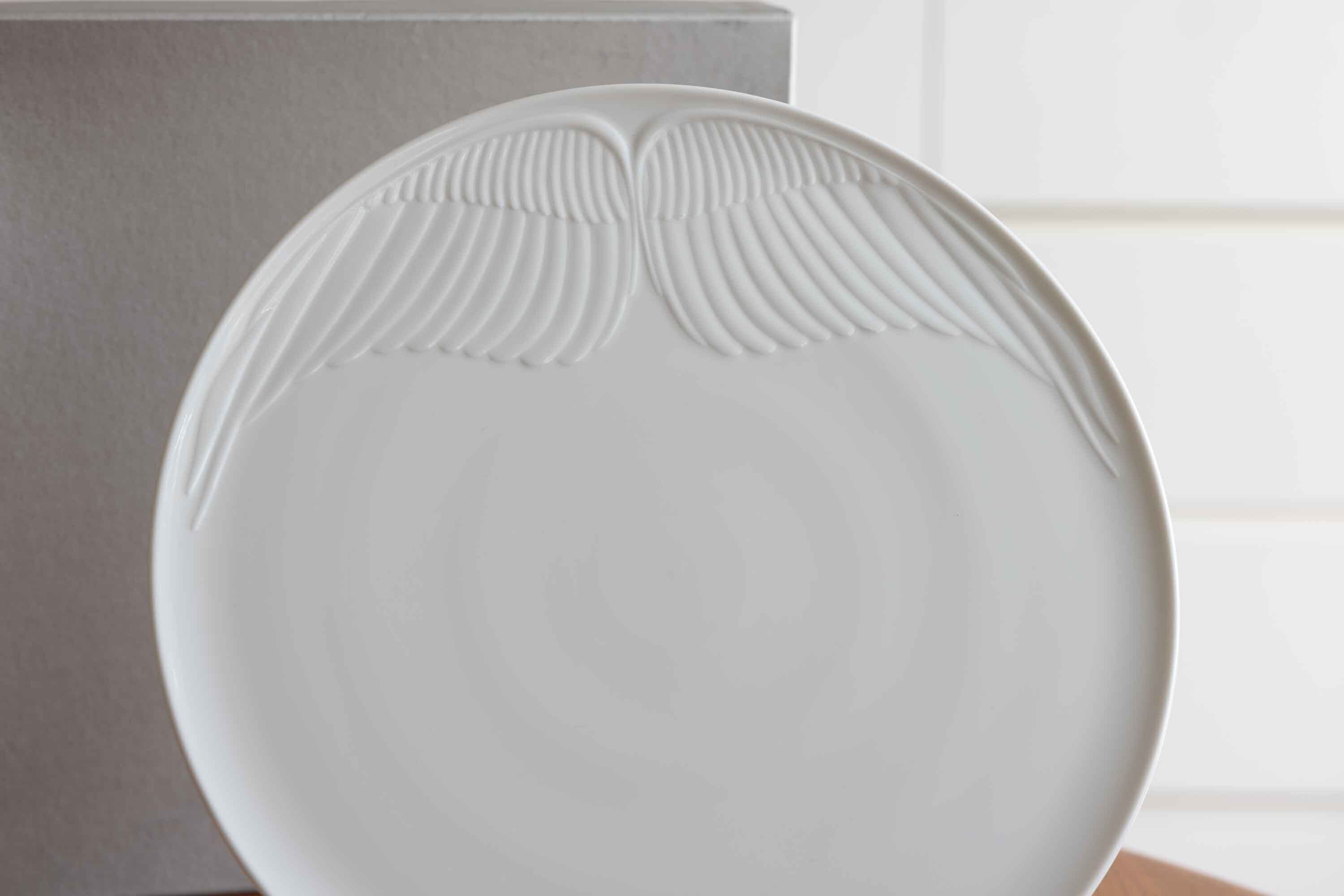 Rosenthal 「天使の羽」大プレート Paul Wunderlich パウル・ヴンダーリッヒデザイン