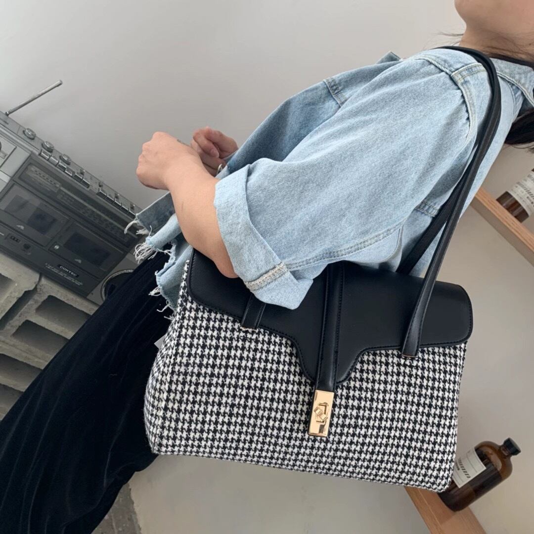 柄ハンドバッグ