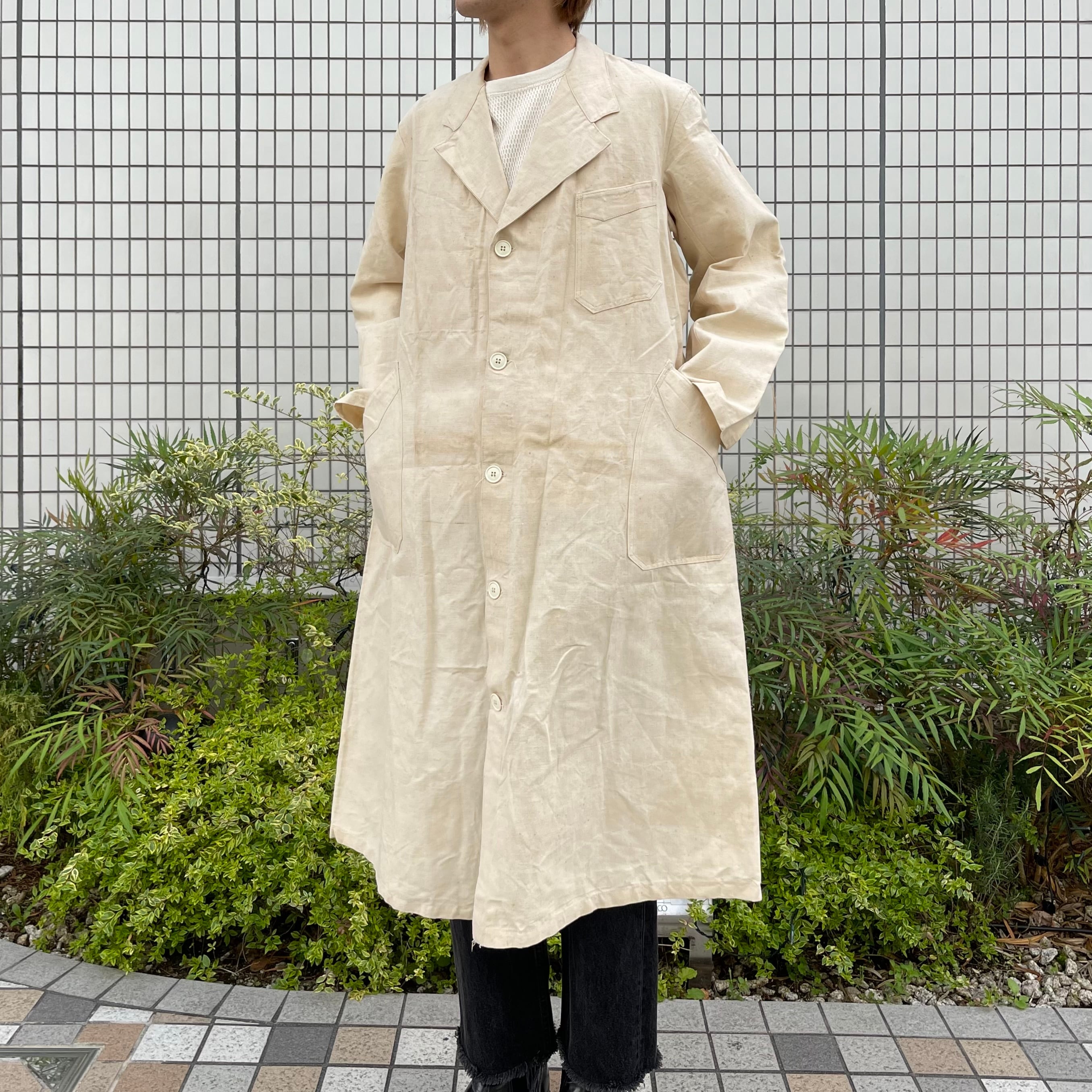 50's Deadstock French Army hospital coat フランス軍 ホスピタル