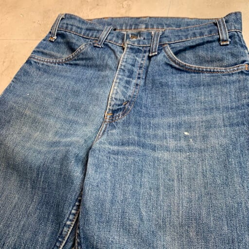 70's Levi's リーバイス 519 デニムパンツ ジーンズ レア オレンジタブ