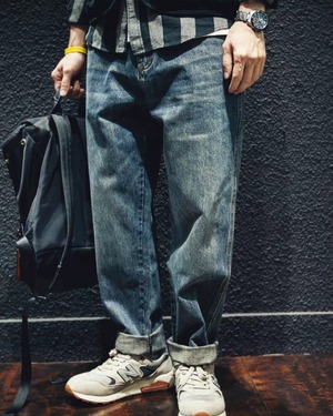 Retro Loose Fit Jeans  K0433