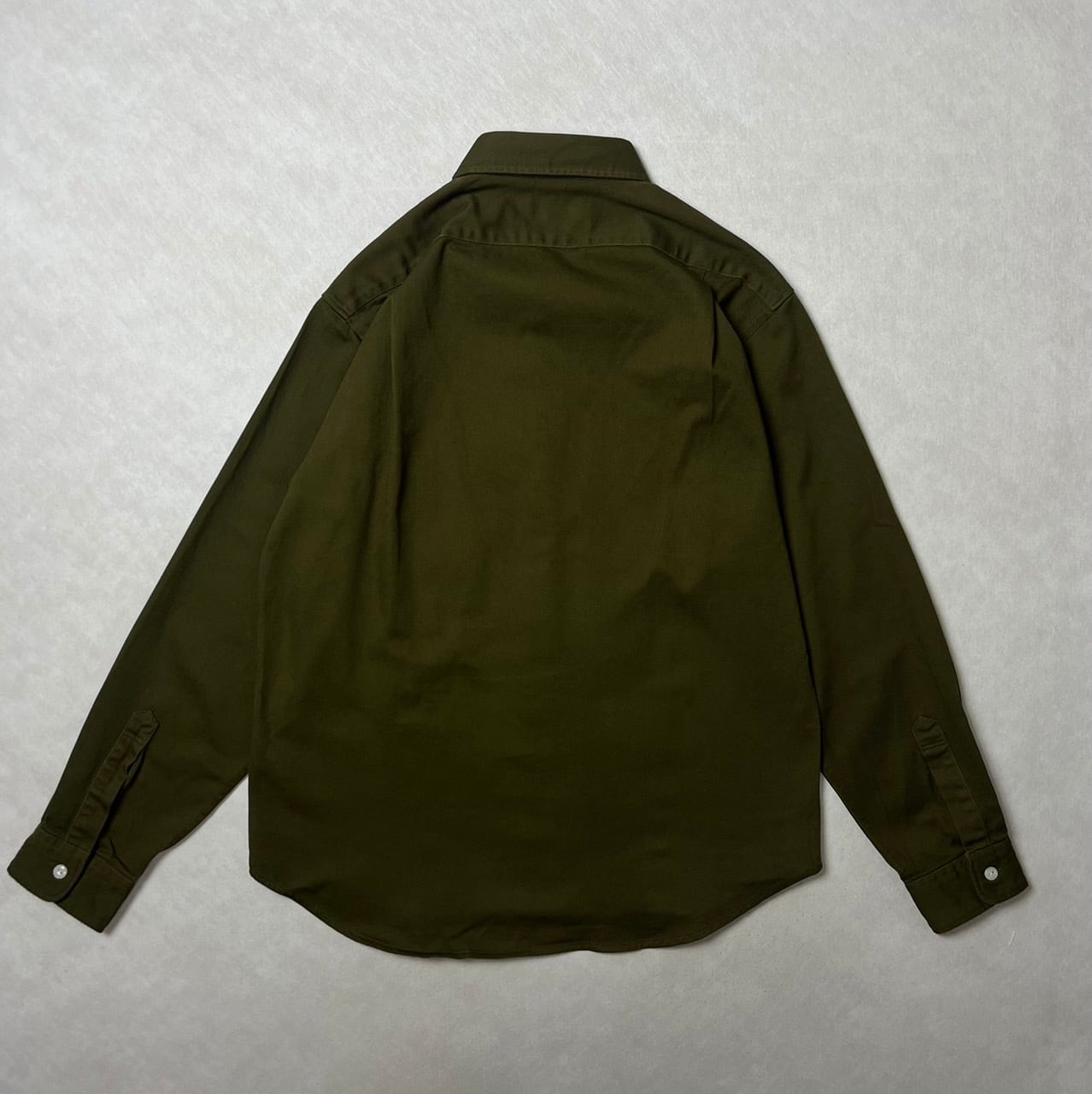 627-02 10Sツイルワークシャツ レギュラーフィット 日本製 定番