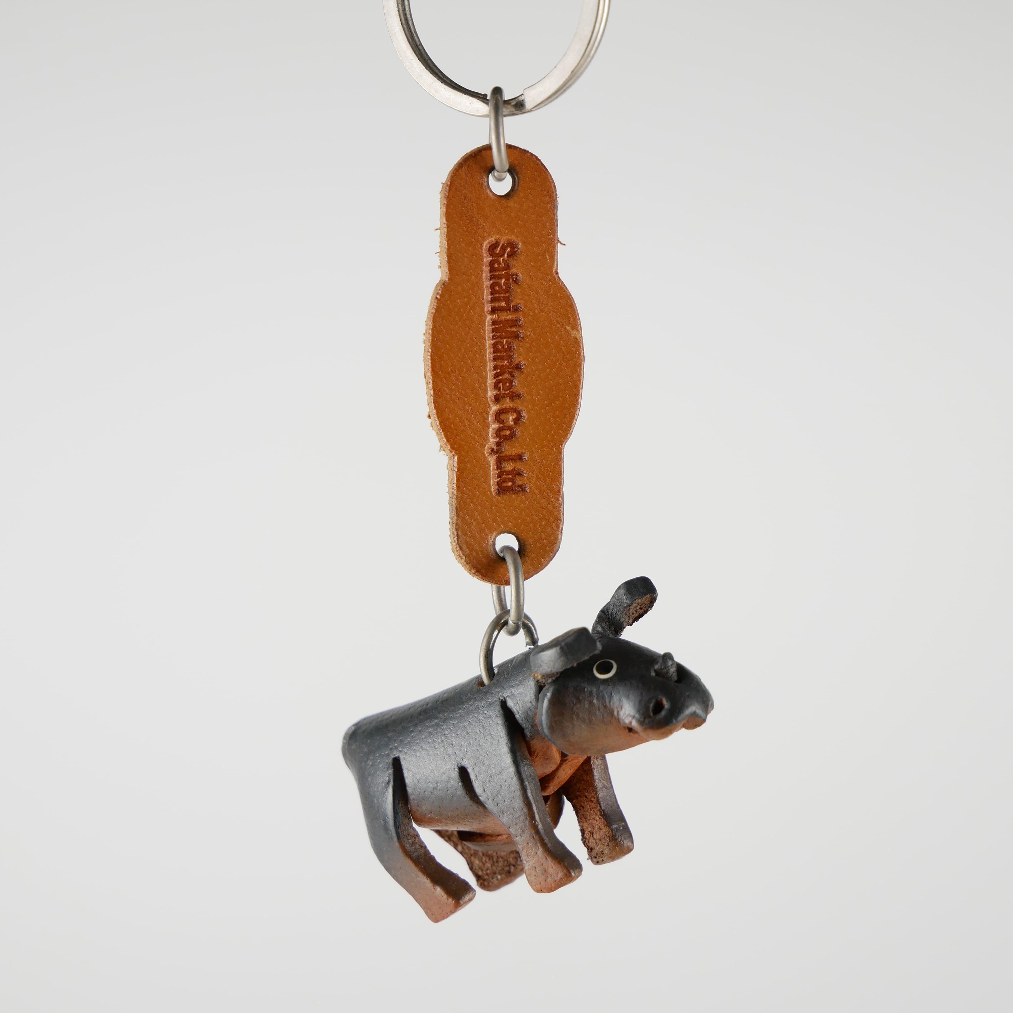 サイ レザーキーホルダー | サファリマーケット