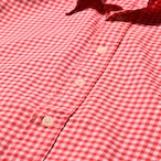 90s Ralph Lauren ギンガムチェック 半袖ボタンダウンシャツ USA製