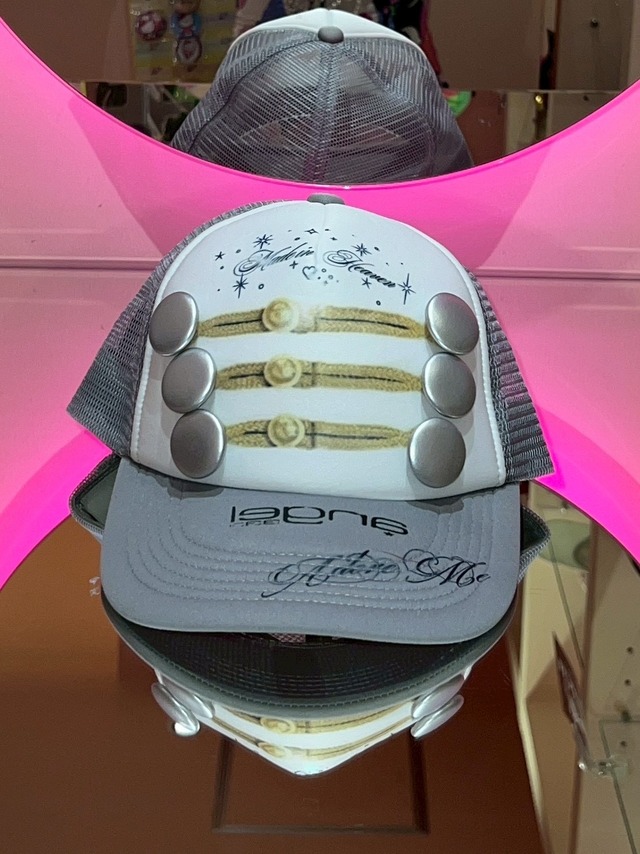Printed Napoleon Cap y2k