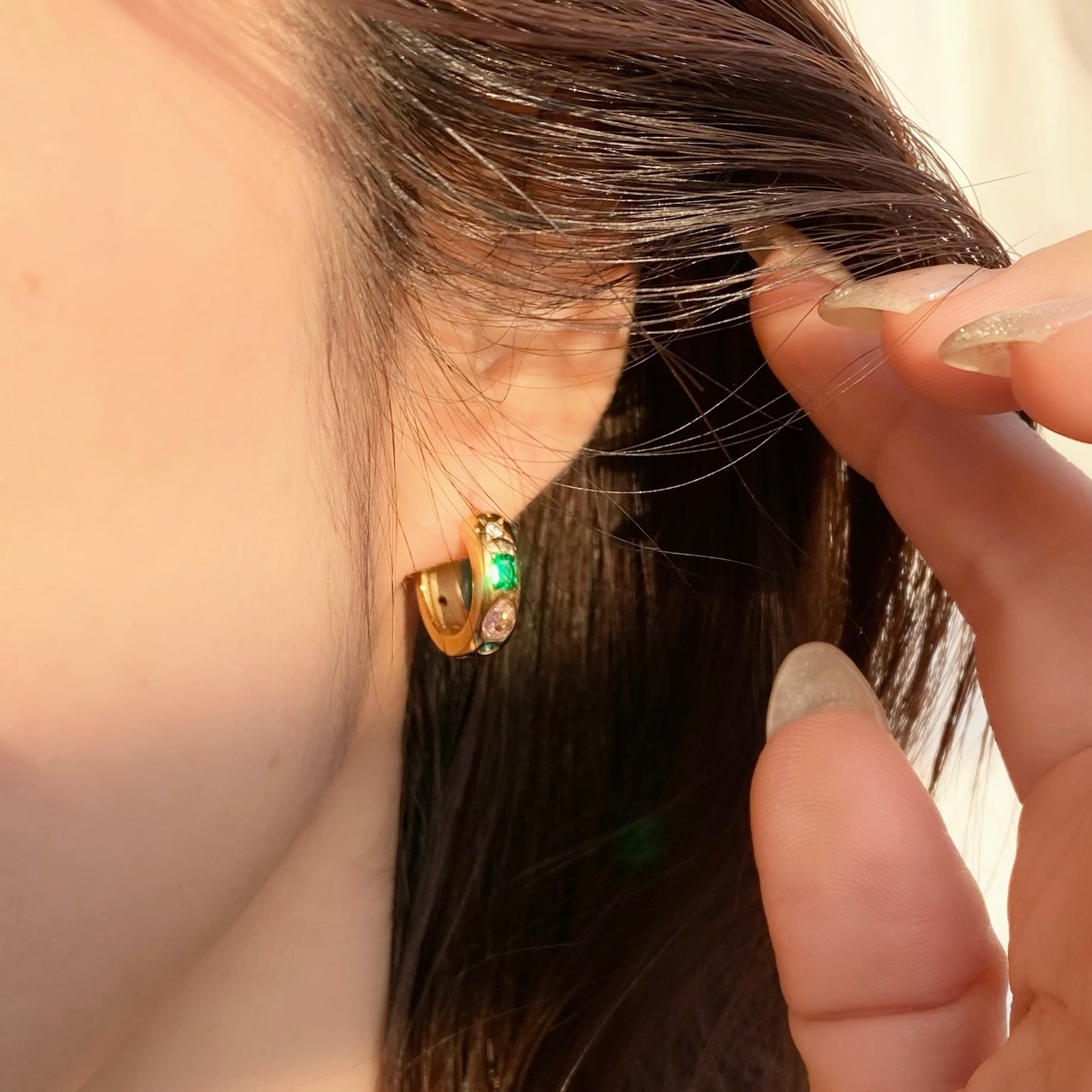 ◼︎フープピアスはこちら | emu