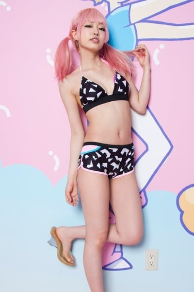 galaxxxy 80s Leopard bikini ギャラクシー 80s レオパード ビキニ