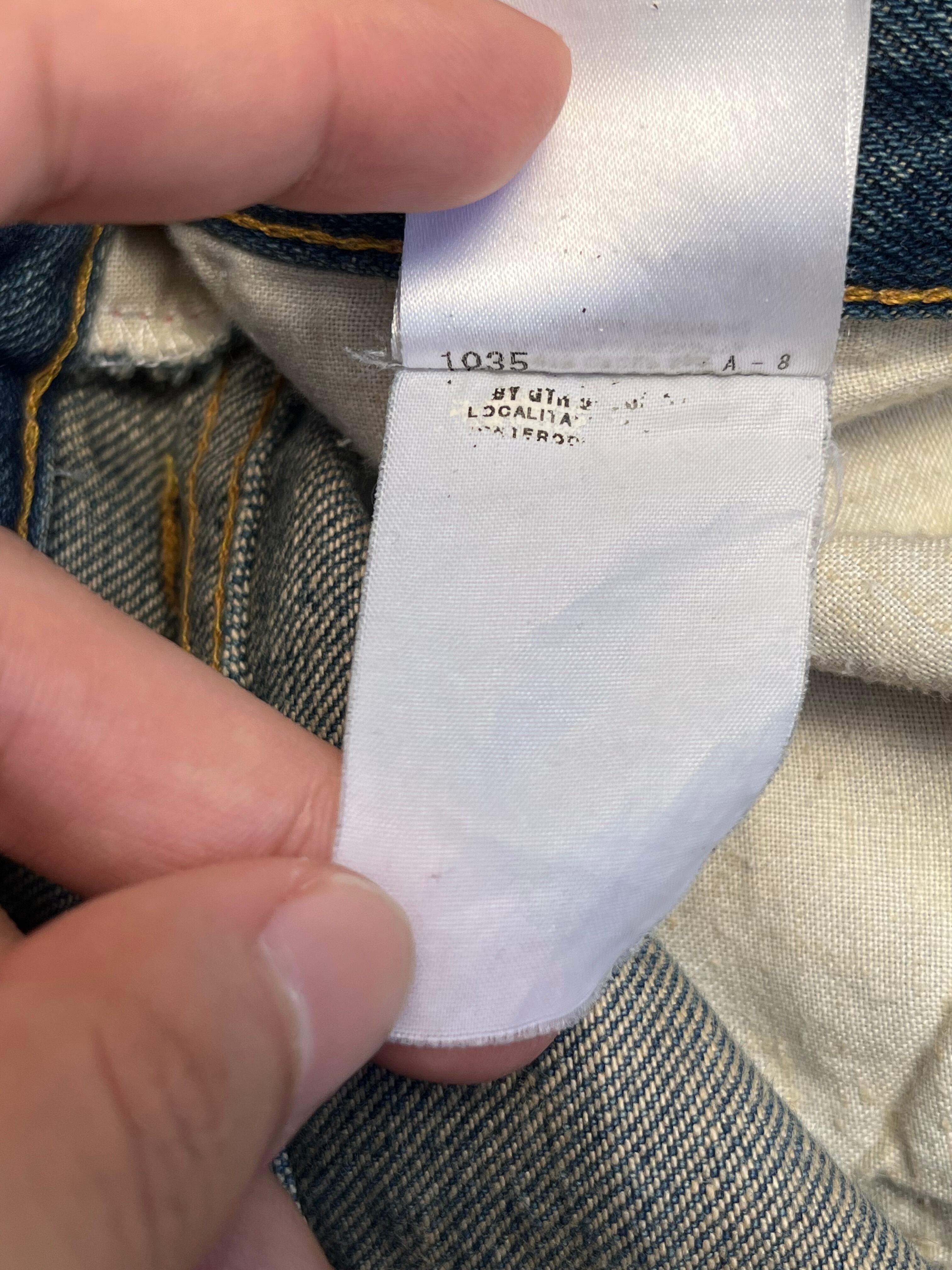 HELMUT LANG 本人期 1999年製 Paint Denim Pants | furugibiyori HELMUT LANG 本人期 1999年製 Paint Denim Pants | furugibiyori