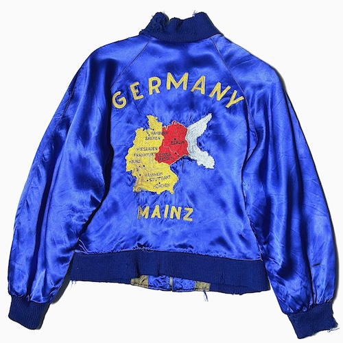 Vintage 50~60's "GERMANY MAINZ" Souvenir Jacket