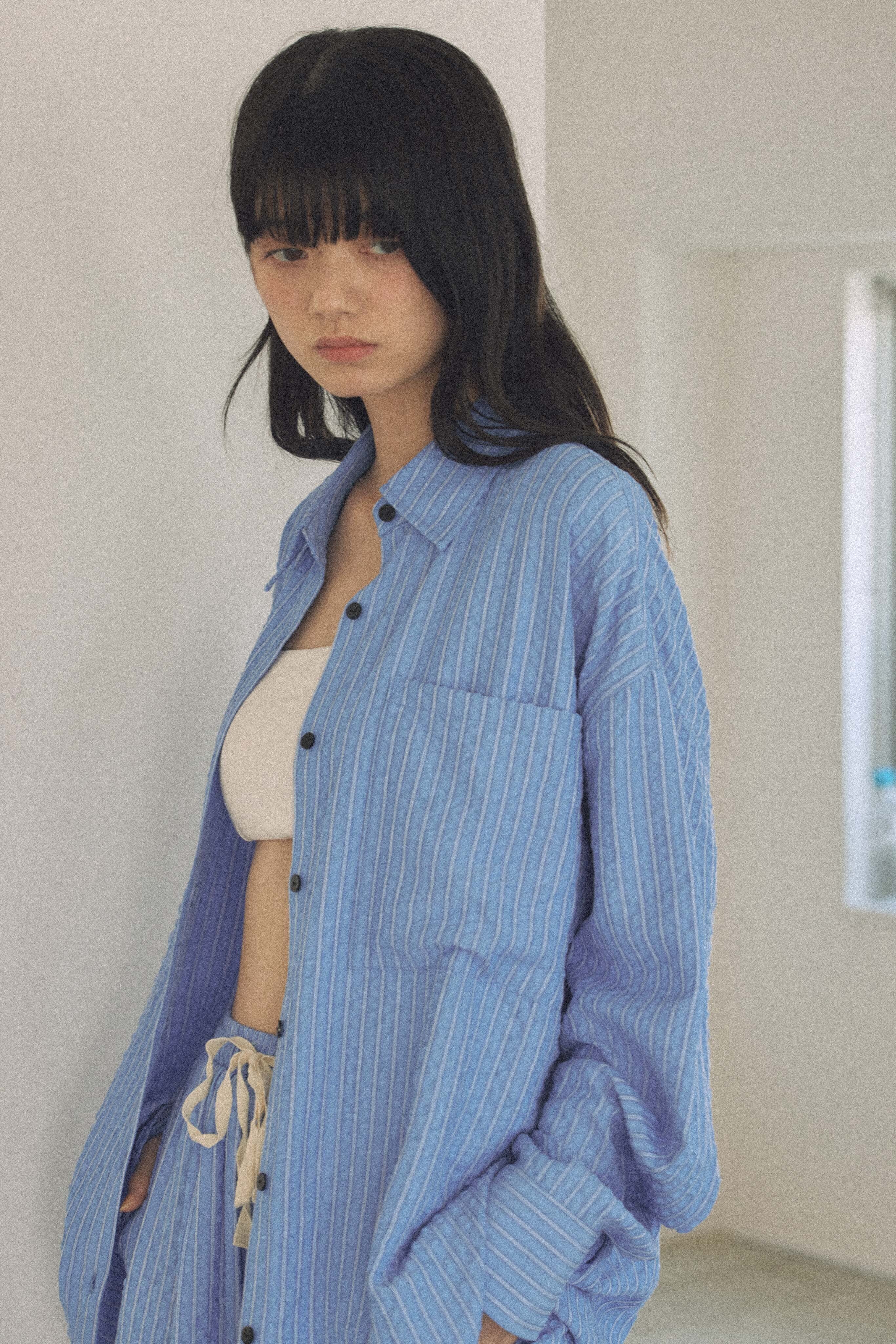 DU260506 Stripe Design Shirt【set up可】【Re Stock】 | dium.
