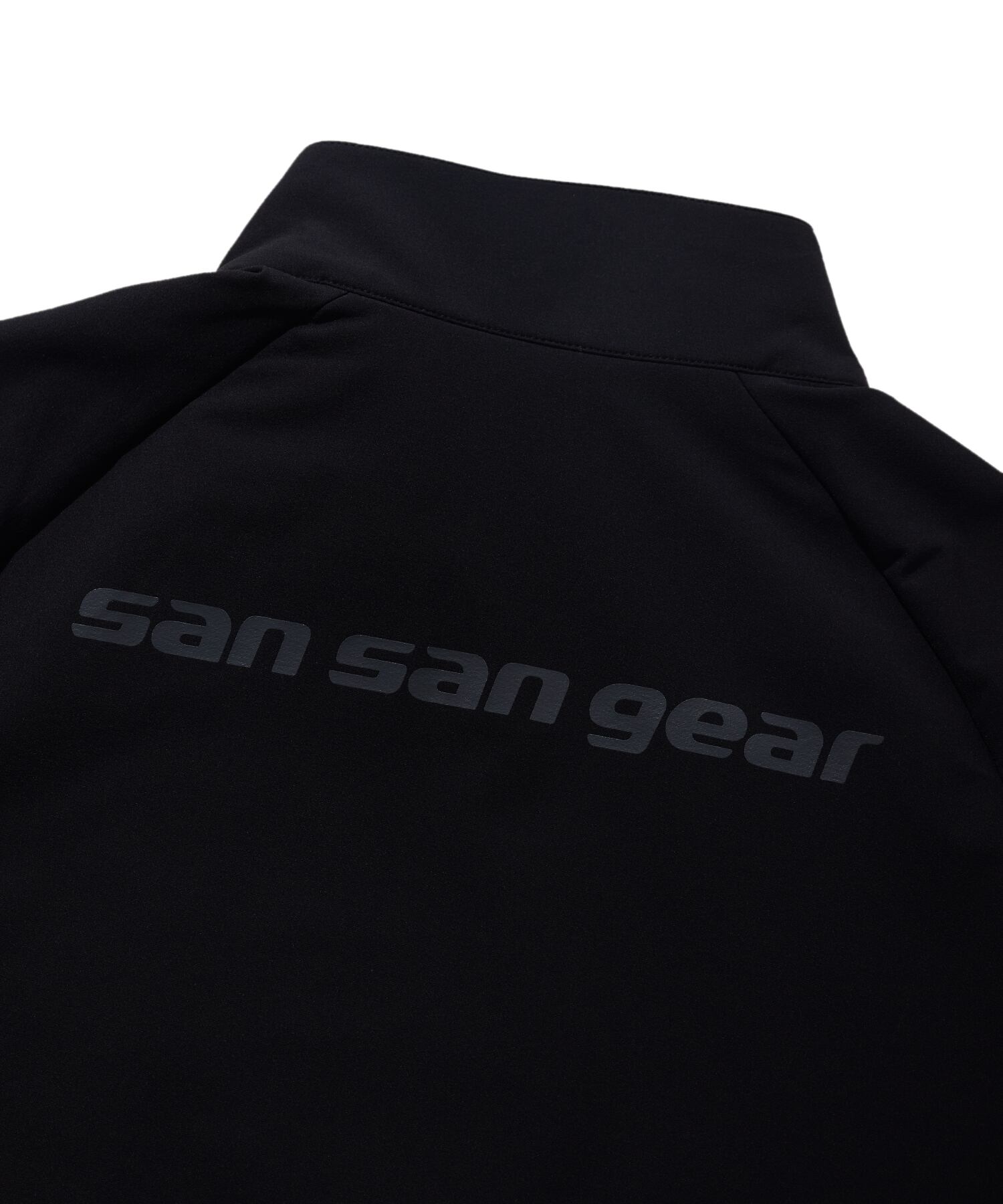 SAN SAN GEAR] 23FW SEAM WAVE JACKET BLACK 正規品 韓国ブランド 韓国