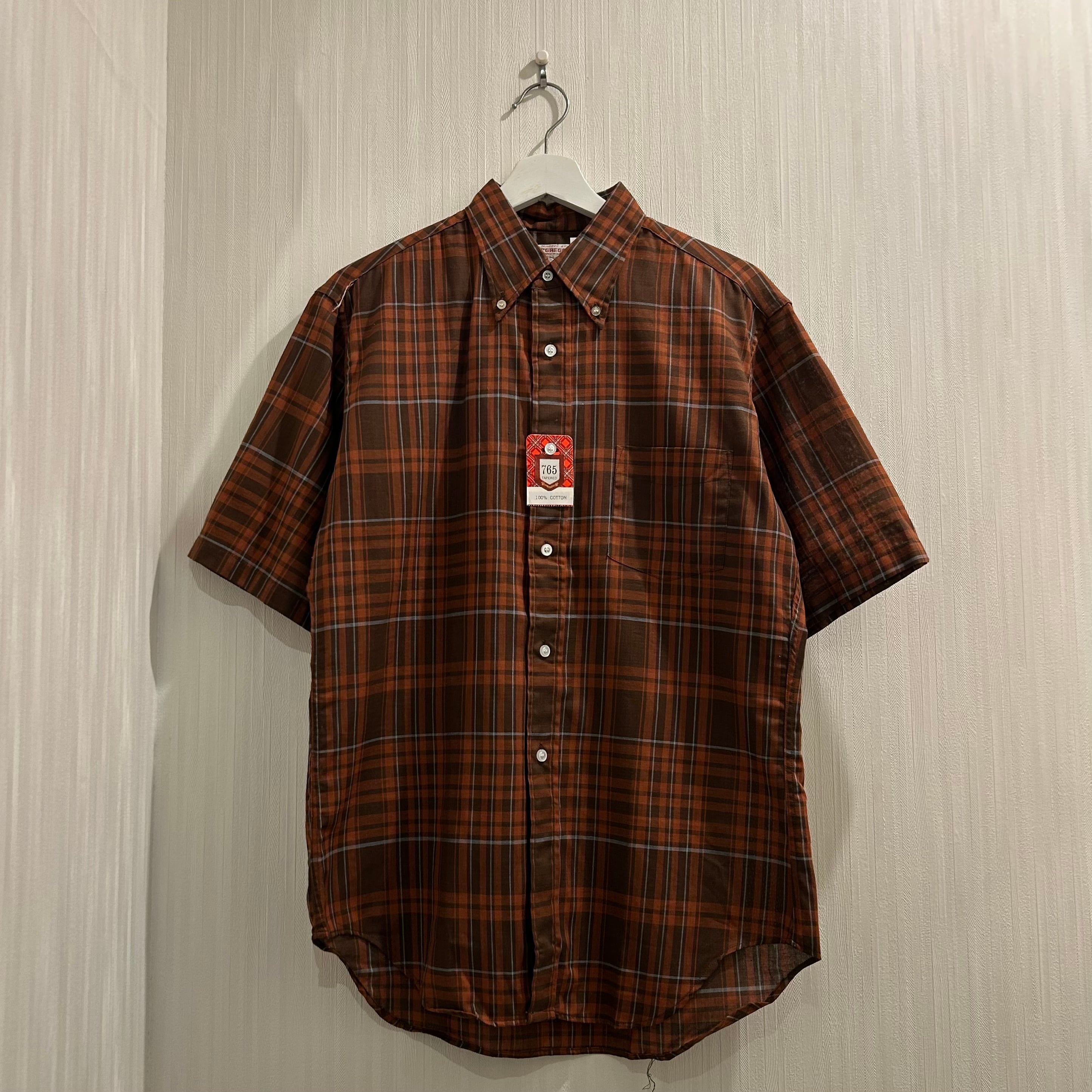 Dead Stock!! 1960s〜 McGREGOR "三点留め" S/S Shirt