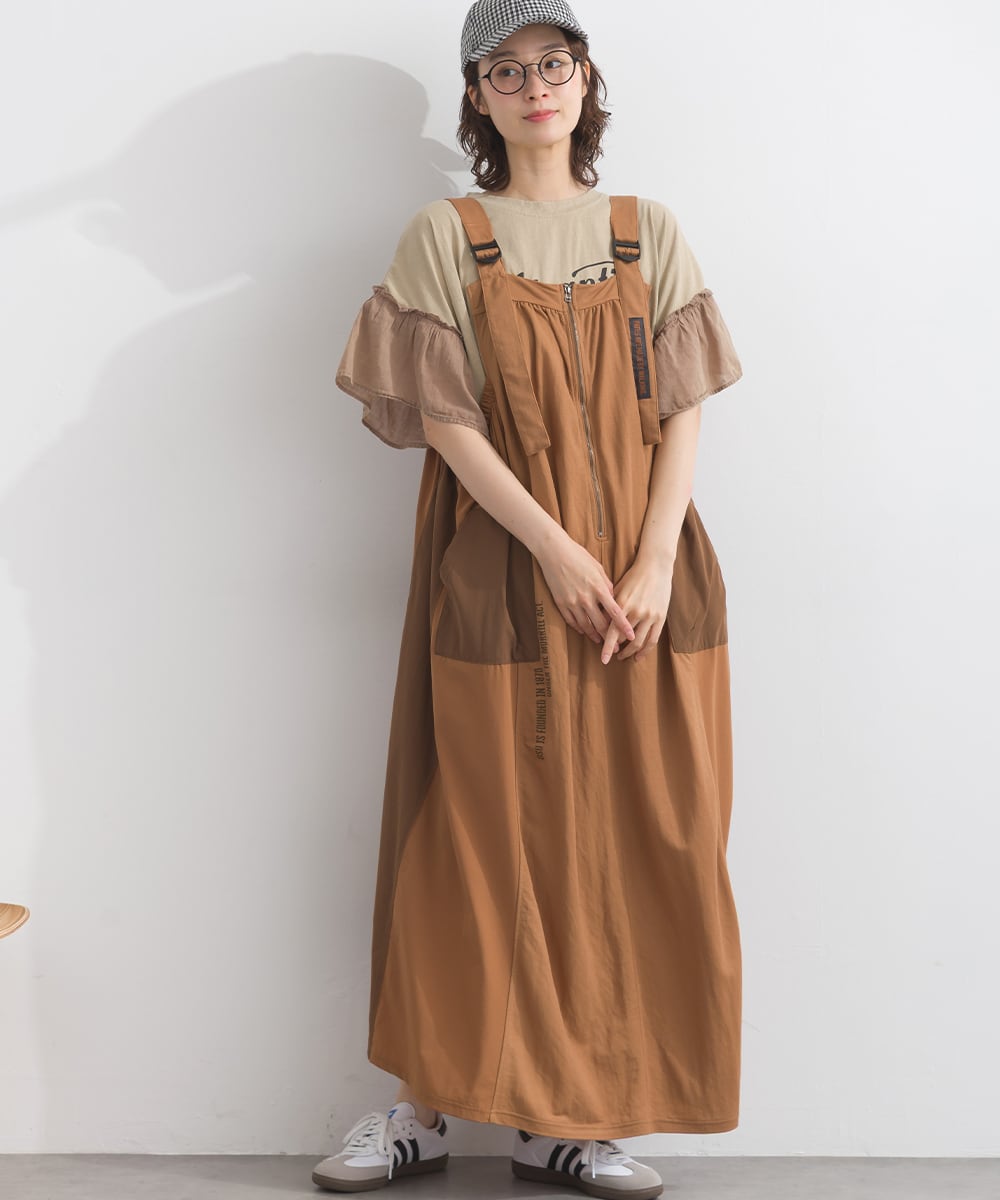 K261094 【接触冷感シリーズ】 リメイクジャンスカ / Cool Touch Mixed
