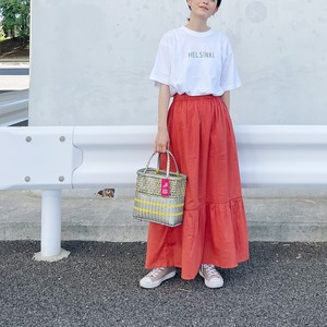 Scarlet flare skirt