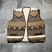 design fleece vest