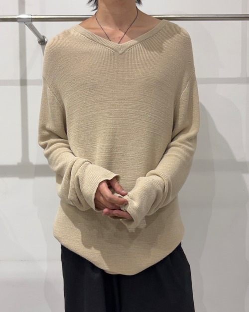 【y's for men】drape long sleeve top
