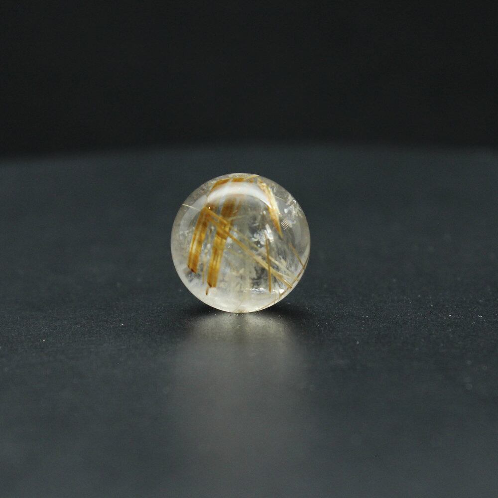 高品質虹入り艶美ゴールドルチルクォーツ ペンダントトップ1点物 神秘の虹が顔を出す】現品一点物 ゴールドルチル クォーツ ペンダント