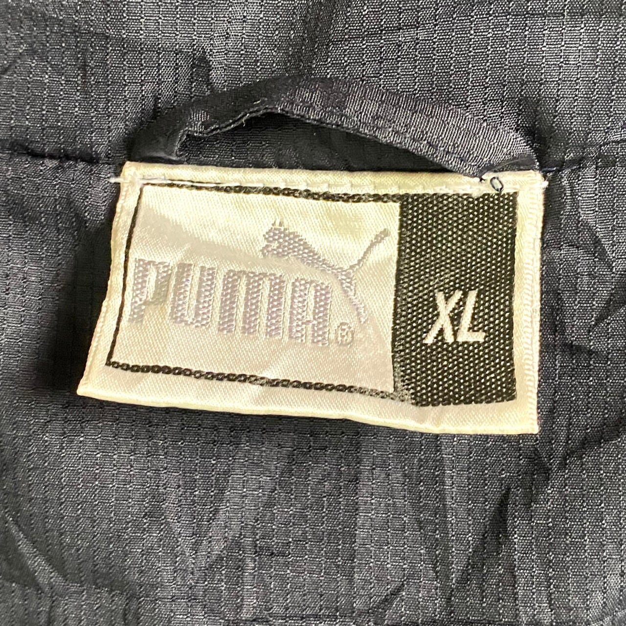 90年代 PUMA プーマ ワンポイントロゴ刺繍 ナイロンジャケット メンズ