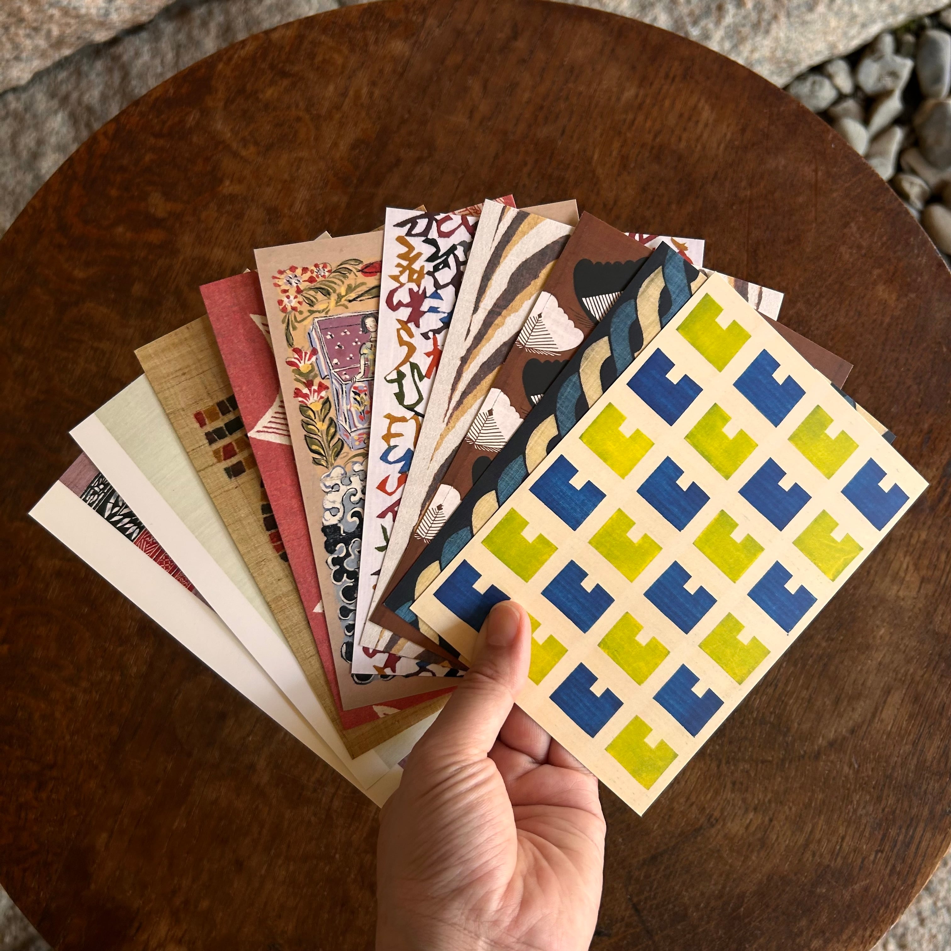芹沢銈介 絵はがき【ようこそ文のれん】10枚 | seribimuseumshop