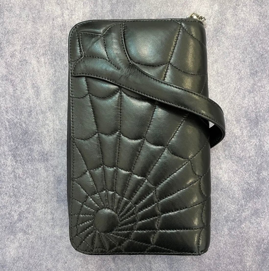 CHROME HEARTS クロムハーツ レザーバッグ BAG SLIDER BLACK