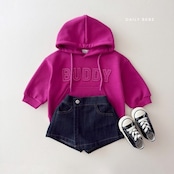韓国子供服 / 26Autumn / 〖取寄〗DAILYBEBE / バディフーディー / キッズ服 / ジュニア服 / 秋服 *XS~JL*