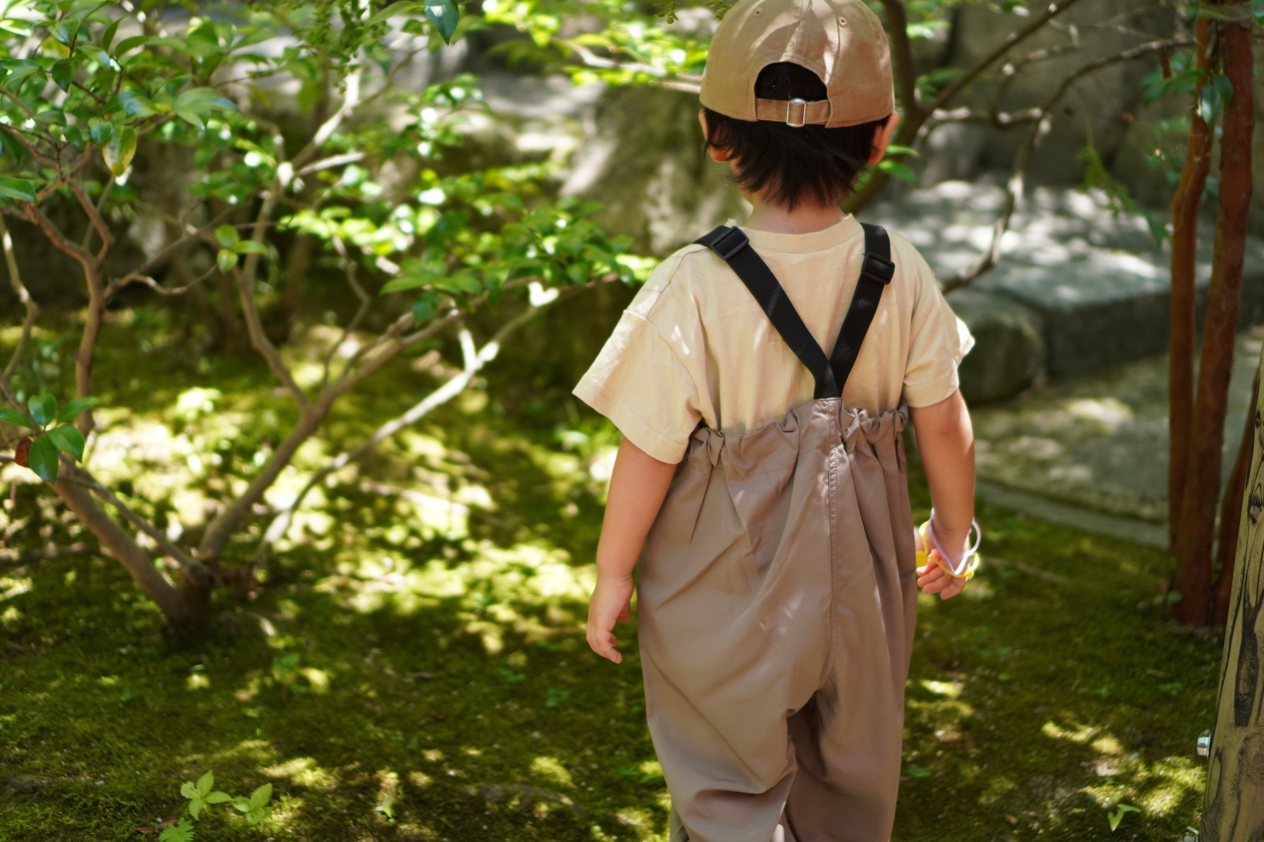 PLAYWEAR Overall ＆Purse (Color: Beige) | poteco.