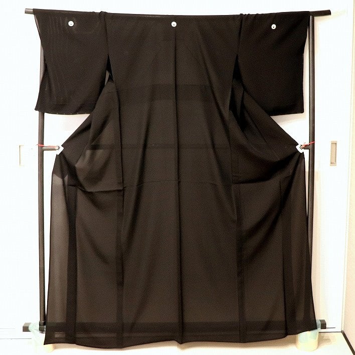 五つ紋・夏用喪服・紗襦袢・絽帯・3点セット・No.180609-48・梱包