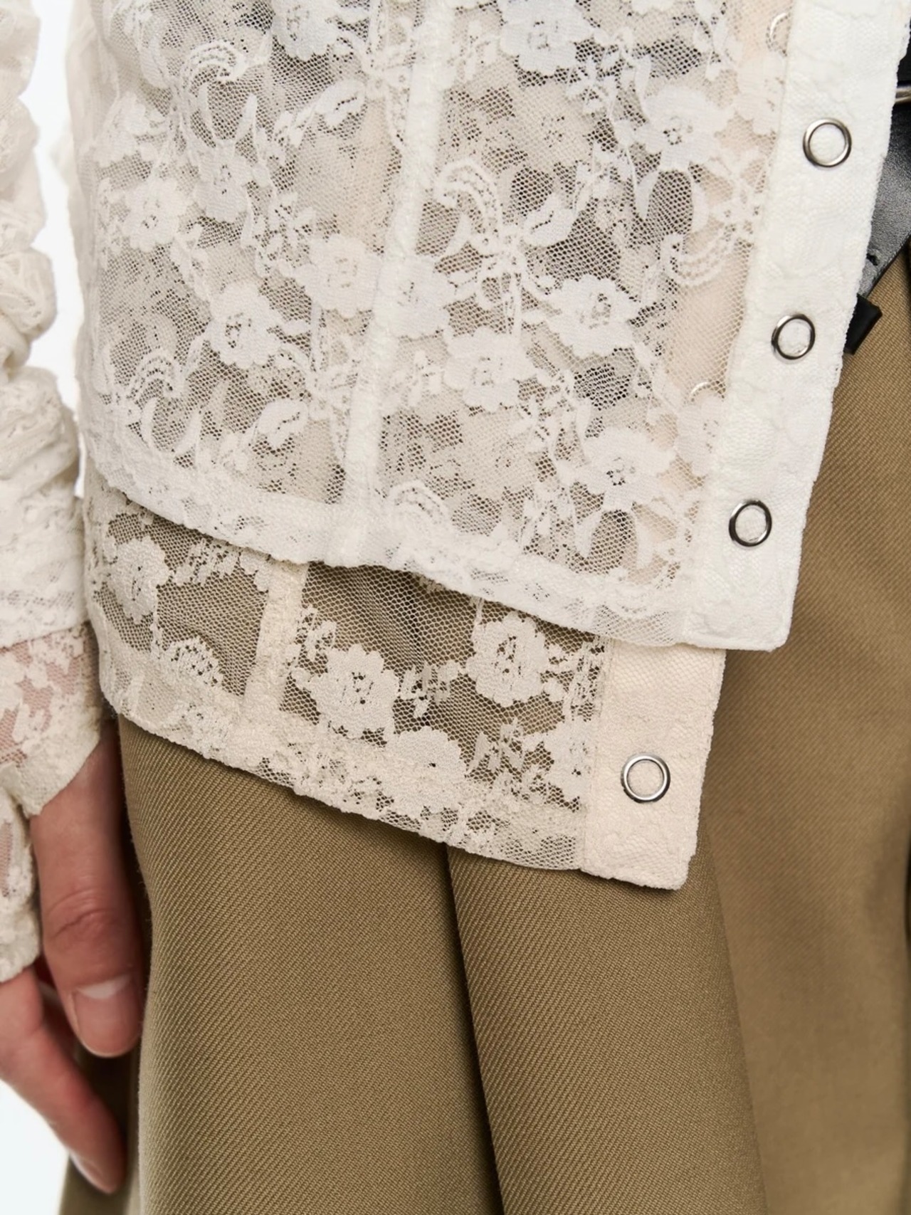 【26AW 】POOLDE プールデ / トップス / Shadow Petal Tops - 4