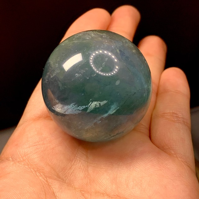 s158.グラデーションが可愛いフローライトスフィア